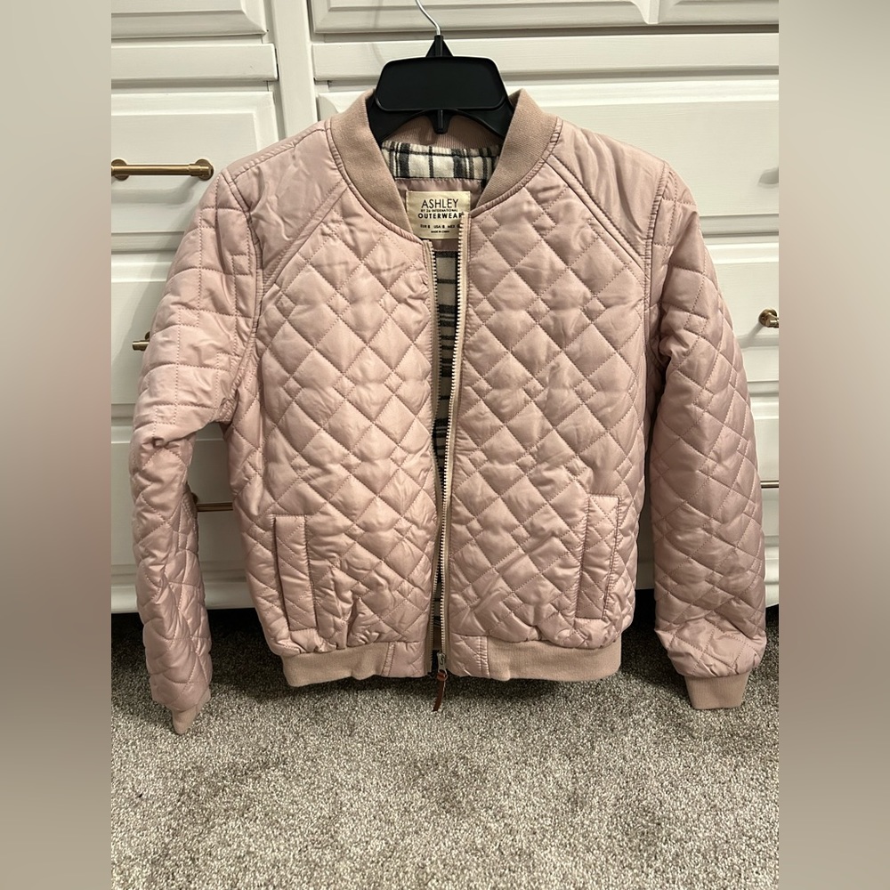 Pink Winter Puffer Jacket